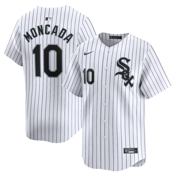 Yo√°n Moncada Chicago White Sox Nike Women's Home  Player Jersey - White