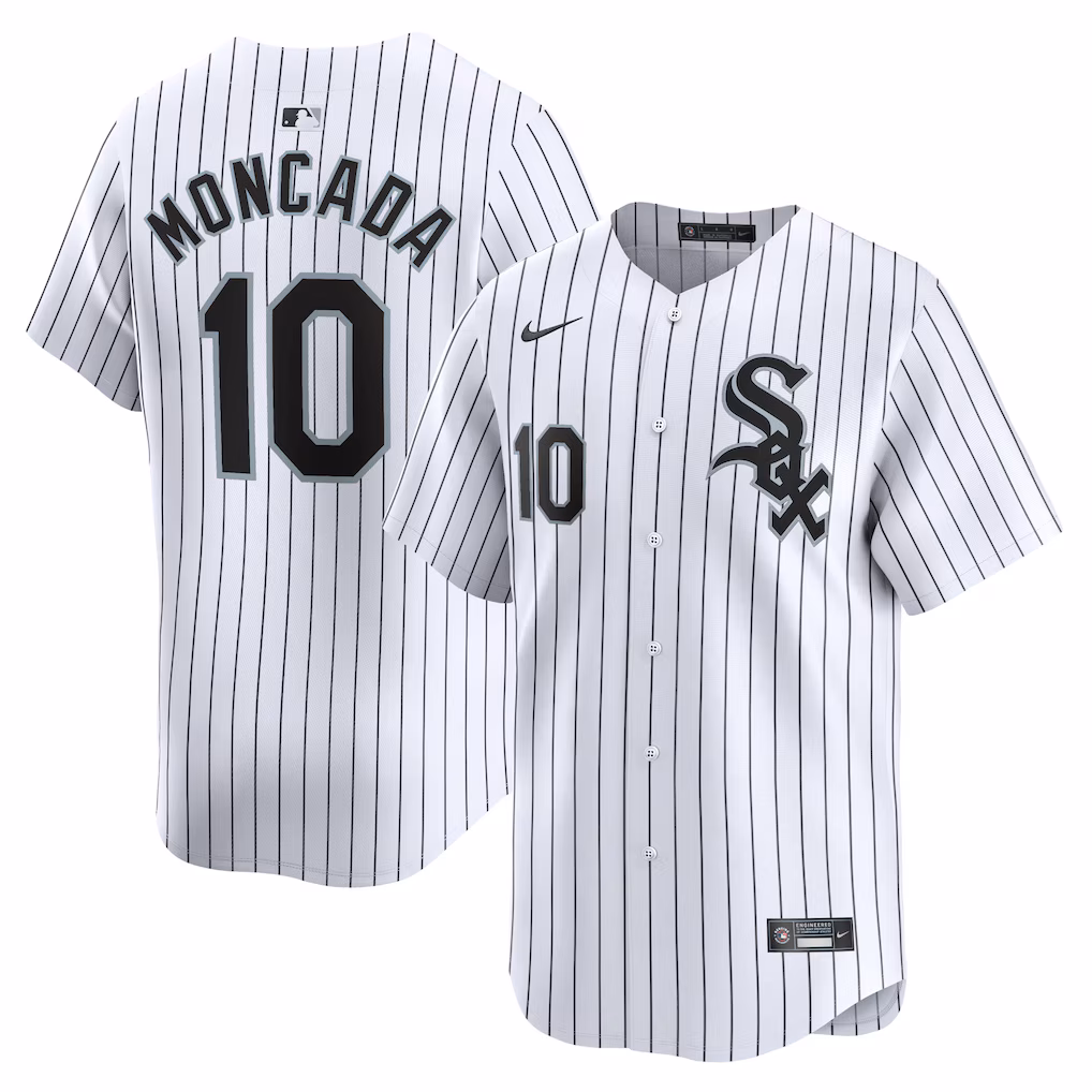 Yo√°n Moncada Chicago White Sox Nike Women's Home Player Jersey - White